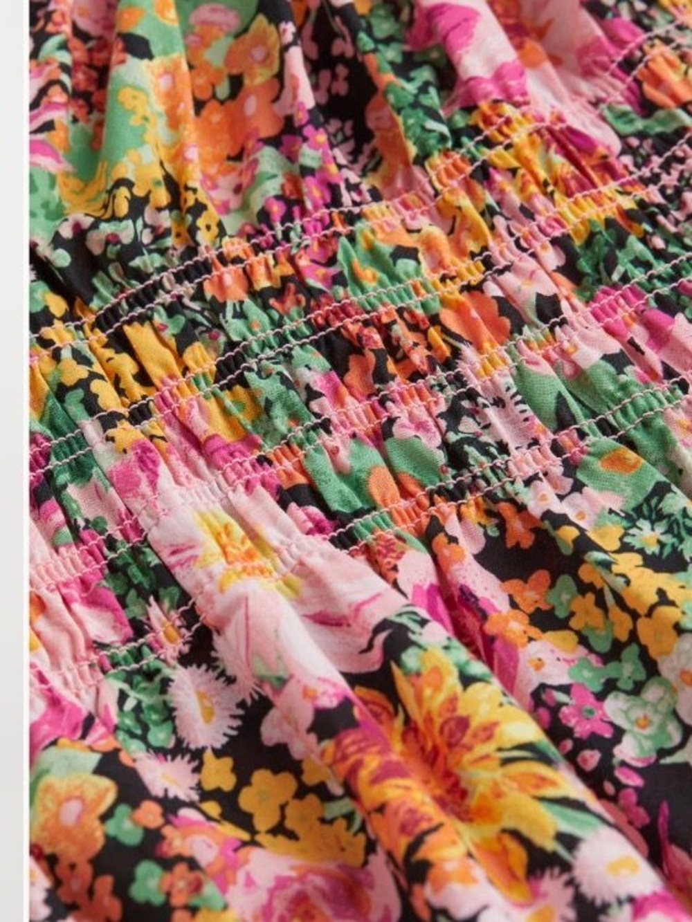 H&M Smocked Floral Sundress - Picture 2 of 2